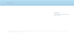 Desktop Screenshot of fakepeople.com